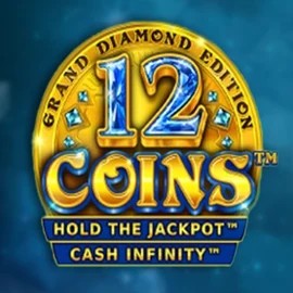 12 Coins Grand Diamond Edition logo by Wazdan at Love Casino
