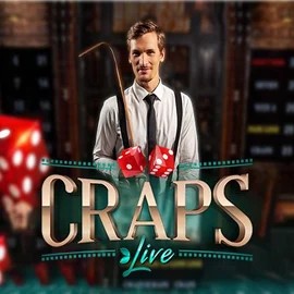Live Craps logo by Evolution at Love Casino