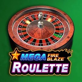 Mega Fire Blaze Roulette slot logo by Playtech at Love Casino