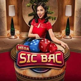 Mega Sic Bac slot logo by Pragmatic Play at Love Casino