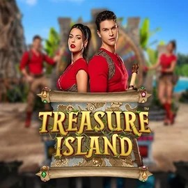 Treasure Island by Pragmatic Play, showcased at lovecasinoo.com – game logo