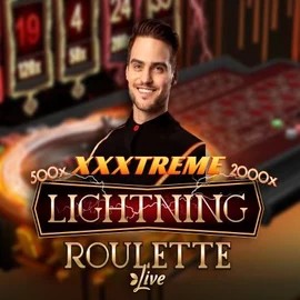 XXXtreme Lightning Roulette slot logo by Evolution at Love Casino